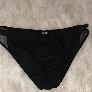 Black bathing suit bottoms
